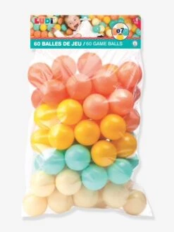 60 Balles De Jeu LUDI Multicolore - Ludi 11 60 Balles De Jeu LUDI Multicolore - Ludi -Jouets Séries Magasin 60 balles de jeu ludi 5