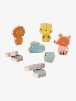 Animaux Magnétiques à Assembler En Bois FSC® Multicolore - Vertbaudet -Jouets Séries Magasin animaux magnetiques a assembler en bois fsc 2