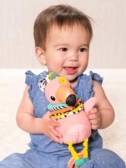 Boîte à Musique Flamand Rose INFANTINO Rose - Infantino 5 Boîte à Musique Flamand Rose INFANTINO Rose - Infantino -Jouets Séries Magasin boite a musique flamand rose infantino 2