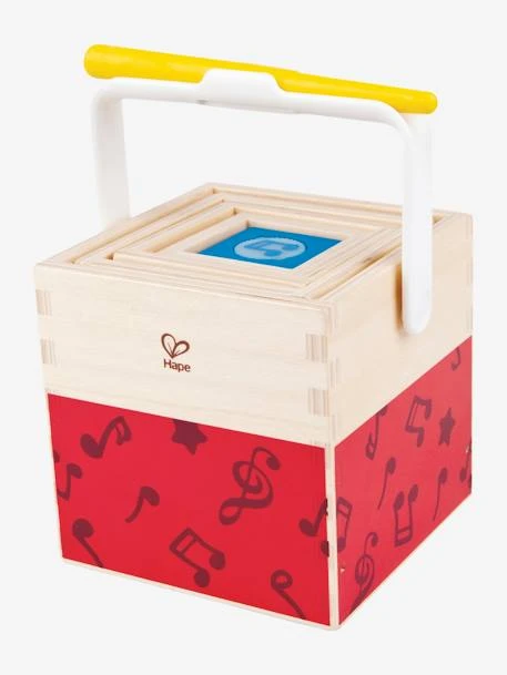 Boîtes Gigognes Musicales HAPE Rouge - Hape 2 Boîtes Gigognes Musicales HAPE Rouge - Hape – Image 2