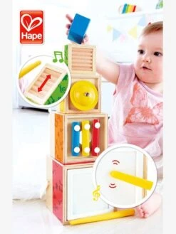 Boîtes Gigognes Musicales HAPE Rouge - Hape 11 Boîtes Gigognes Musicales HAPE Rouge - Hape -Jouets Séries Magasin boites gigognes musicales hape 5