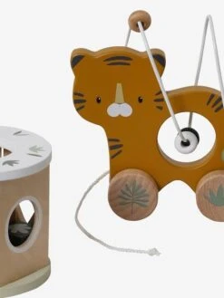 Coffret 3 Jeux D'éveil TANZANIE En Bois FSC® Orange - Vertbaudet -Jouets Séries Magasin coffret 3 jeux deveil tanzanie en bois fsc 2