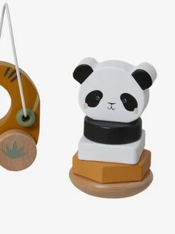 Coffret 3 Jeux D'éveil TANZANIE En Bois FSC® Orange - Vertbaudet -Jouets Séries Magasin coffret 3 jeux deveil tanzanie en bois fsc 5