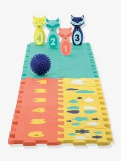 Coffret D'activités Tapis Quille Et Formes LUDI Multicolore - Ludi -Jouets Séries Magasin coffret dactivites tapis quille et formes ludi 1
