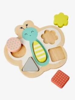 Coffret De 3 Jeux D'éveil En Bois FSC® Multicolore - Vertbaudet -Jouets Séries Magasin coffret de 3 jeux deveil en bois fsc 3