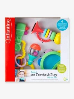 Coffret Musical Multi-texturé - INFANTINO Multicolor - Infantino -Jouets Séries Magasin coffret musical multi texture infantino 4