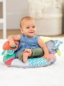 Coussin 2 En 1 Evolutif - INFANTINO Multicolore - Infantino -Jouets Séries Magasin coussin 2 en 1 evolutif infantino 2