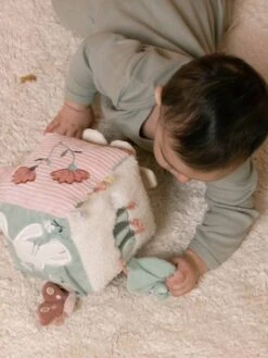 Cube D'activités Flowers - LITTLE DUTCH Rose - Little Dutch -Jouets Séries Magasin cube dactivites flowers little dutch 2