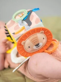 Cube D'Éveil Savane - TAF TOYS Orange - Taf Toys -Jouets Séries Magasin cube deveil savane taf toys 3