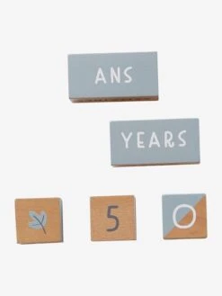 Cubes De L'âge Spécial Photos En Bois FSC® Multicolore - Vertbaudet -Jouets Séries Magasin cubes de lage special photos en bois fsc 5