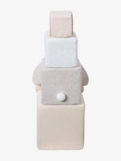 Cubes En Tissu GRENIER Beige - Vertbaudet -Jouets Séries Magasin cubes en tissu grenier 4