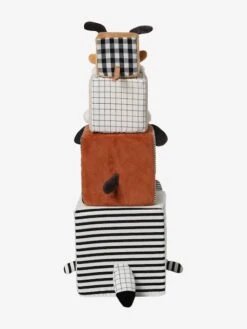 Cubes En Tissu MES PETITS JOUETS Multicolore - Vertbaudet -Jouets Séries Magasin cubes en tissu mes petits jouets 5