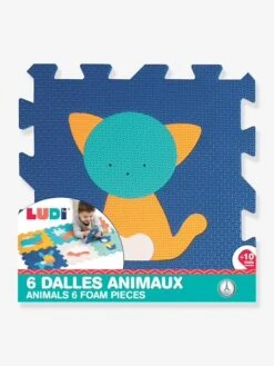 Dalles 6 Animaux LUDI Multicolore - Ludi 9 Dalles 6 Animaux LUDI Multicolore - Ludi -Jouets Séries Magasin dalles 6 animaux ludi 3