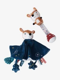 Doudou + Bâton De Pluie Forêt Enchantée Multicolore - Vertbaudet -Jouets Séries Magasin doudou baton de pluie foret enchantee 2