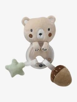 Doudou Carré + Hochet GREEN FOREST Multicolore - Vertbaudet -Jouets Séries Magasin doudou carre hochet green forest 5