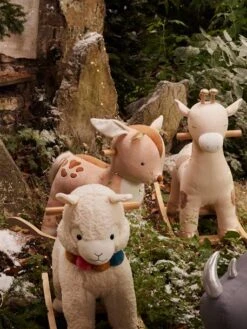 Faon à Bascule En Bois FSC® Multicolore - Vertbaudet -Jouets Séries Magasin faon a bascule en bois fsc 4