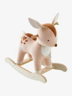 Faon à Bascule En Bois FSC® Multicolore - Vertbaudet -Jouets Séries Magasin faon a bascule en bois fsc 5