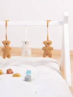 Figurines Pour Arche D'éveil - CHILDHOME Marron - Childhome -Jouets Séries Magasin figurines pour arche deveil childhome 3