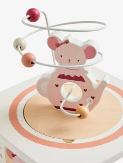 Grand Cube D'activités GRENIER En Bois FSC® Blanc - Vertbaudet -Jouets Séries Magasin grand cube dactivites grenier en bois fsc 3