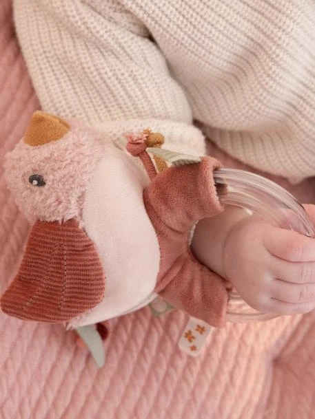 Hochet Oiseau Flowers - LITTLE DUTCH Rose Pâle - Little Dutch 2 Hochet Oiseau Flowers - LITTLE DUTCH Rose Pâle - Little Dutch – Image 2