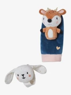 Hochets Mains Et Pieds Forêt Enchantée Multicolore - Vertbaudet -Jouets Séries Magasin hochets mains et pieds foret enchantee 4