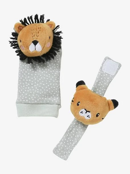 Hochets Mains Et Pieds TANZANIE Multicolore - Vertbaudet 2 Hochets Mains Et Pieds TANZANIE Multicolore - Vertbaudet – Image 2