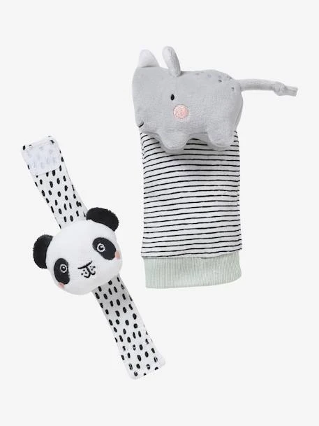 Hochets Mains Et Pieds TANZANIE Multicolore - Vertbaudet 3 Hochets Mains Et Pieds TANZANIE Multicolore - Vertbaudet – Image 3