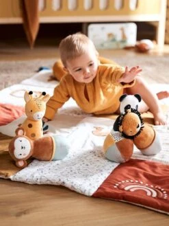 Jeu De Quilles En Tissu TANZANIE Multicolore - Vertbaudet -Jouets Séries Magasin jeu de quilles en tissu tanzanie 3