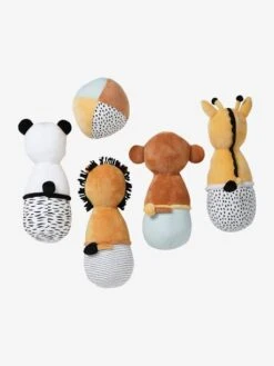 Jeu De Quilles En Tissu TANZANIE Multicolore - Vertbaudet -Jouets Séries Magasin jeu de quilles en tissu tanzanie 5