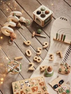 Jeu De Tap-tap GREEN FOREST En Bois FSC® Multicolore - Vertbaudet -Jouets Séries Magasin jeu de tap tap green forest en bois fsc 1