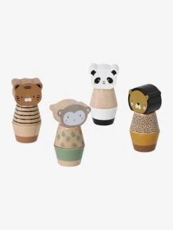 Jeu Des Animaux à Visser En Bois FSC® Multicolore - Tanzanie - Vertbaudet -Jouets Séries Magasin jeu des animaux a visser en bois fsc 4