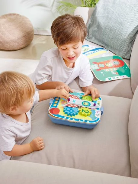 Jeu Des Engrenages - HAPE Bleu - Hape 2 Jeu Des Engrenages - HAPE Bleu - Hape – Image 2