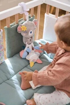 Jouet D'éveil Avec Pince KOALA Rose - Koala - Vertbaudet -Jouets Séries Magasin jouet deveil avec pince koala 2