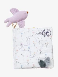 Livre D'activités En Gaze De Coton DOUCE PROVENCE Violet - Douce Provence - Vertbaudet -Jouets Séries Magasin livre dactivites en gaze de coton douce provence 5