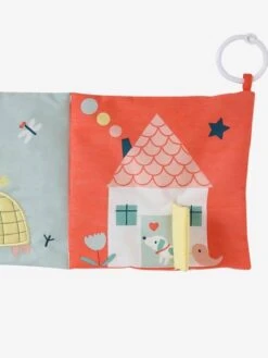 Livre D'éveil Accordéon Géant CROQUE LA VIE Rouge - Vertbaudet -Jouets Séries Magasin livre deveil accordeon geant croque la vie 3