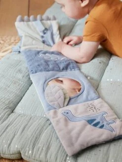 Livre D'éveil Accordéon PETIT DINO Multicolore - Vertbaudet -Jouets Séries Magasin livre deveil accordeon petit dino 2