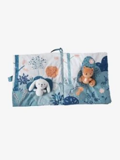 Livre D'éveil + Peluches En Velours Forêt Enchantée Multicolore - Vertbaudet -Jouets Séries Magasin livre deveil peluches en velours foret enchantee 5