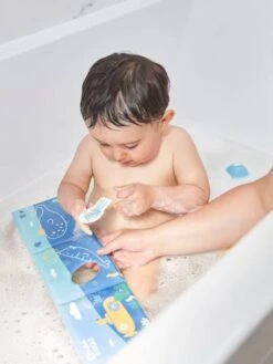 Livre + Marionnette + Stickers De Bain En Mousse BADABULLE Multicolore - Badabulle -Jouets Séries Magasin livre marionnette stickers de bain en mousse badabulle 2