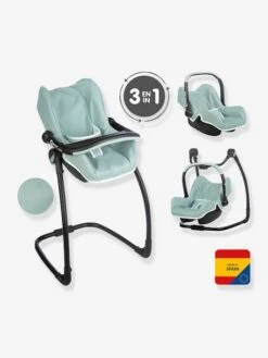 Maxi Cosi Et Chaise Haute 3 En 1 - SMOBY Vert - Smoby -Jouets Séries Magasin maxi cosi et chaise haute 3 en 1 smoby 4