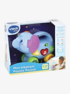Mon éléphant Pousse Pousse VTECH Multicolore - Toutes Les Marques -Jouets Séries Magasin mon elephant pousse pousse vtech 3