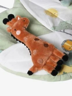 Panneau D'activités Musical En Tissu TANZANIE Blanc - Vertbaudet -Jouets Séries Magasin panneau dactivites musical en tissu tanzanie 3