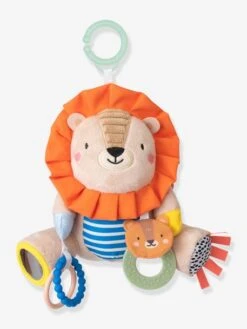 Peluche D'activités Lion - TAF TOYS Orange - Taf Toys -Jouets Séries Magasin peluche dactivites lion taf toys 1