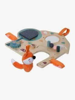 Planche D'activités Forêt Enchantée En Bois FSC® Beige - Vertbaudet -Jouets Séries Magasin planche dactivites foret enchantee en bois fsc 2