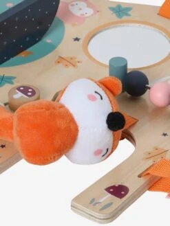 Planche D'activités Forêt Enchantée En Bois FSC® Beige - Vertbaudet -Jouets Séries Magasin planche dactivites foret enchantee en bois fsc 5