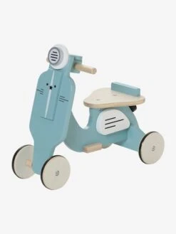 Porteur Scooter En Bois FSC® Bleu - Vertbaudet