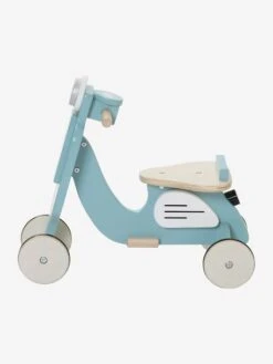 Porteur Scooter En Bois FSC® Bleu - Vertbaudet -Jouets Séries Magasin porteur scooter en bois fsc 4