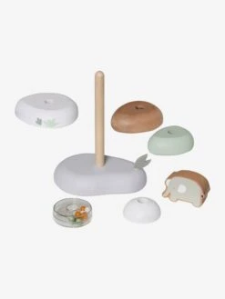 Pyramide à Empiler En Bois FSC® Rose - Vertbaudet -Jouets Séries Magasin pyramide a empiler en bois fsc 3