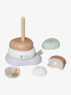 Pyramide à Empiler En Bois FSC® Rose - Vertbaudet -Jouets Séries Magasin pyramide a empiler en bois fsc 4