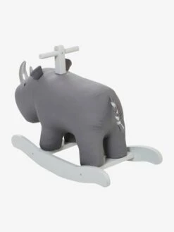 Rhinocéros à Bascule FSC® Gris - Vertbaudet -Jouets Séries Magasin rhinoceros a bascule fsc 4
