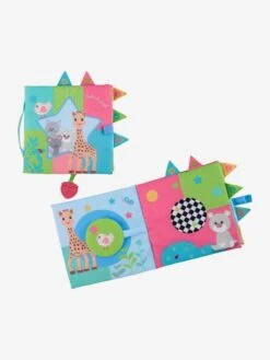 Sensitive Book Sophie La Girafe VULLI Bleu - Sophie La Girafe -Jouets Séries Magasin sensitive book sophie la girafe vulli 2